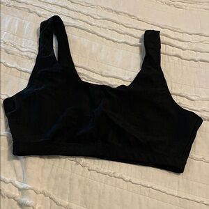 Garage Black Sports Bra